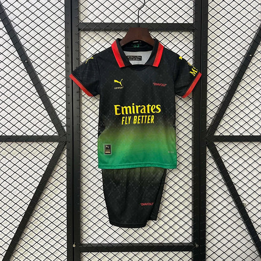Maglia AC Milan X Off White Edizione Limitata 2024/2025 Taglia Bambini