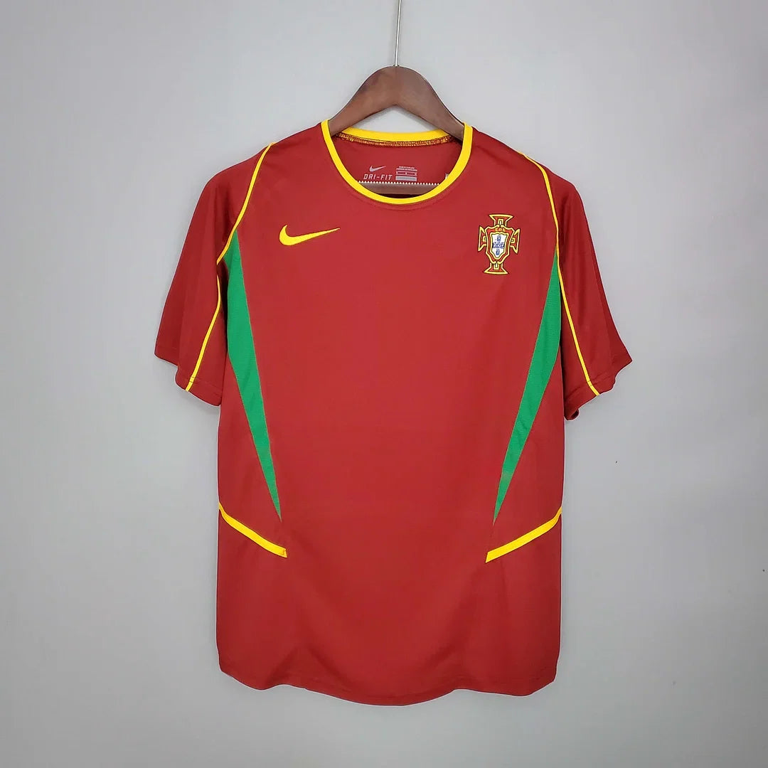 2002 Retro Portugal Home Jersey