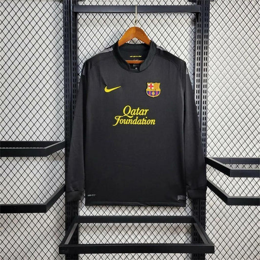 2011/2012 Barcellona Retrò Trasferta Manica Lunga