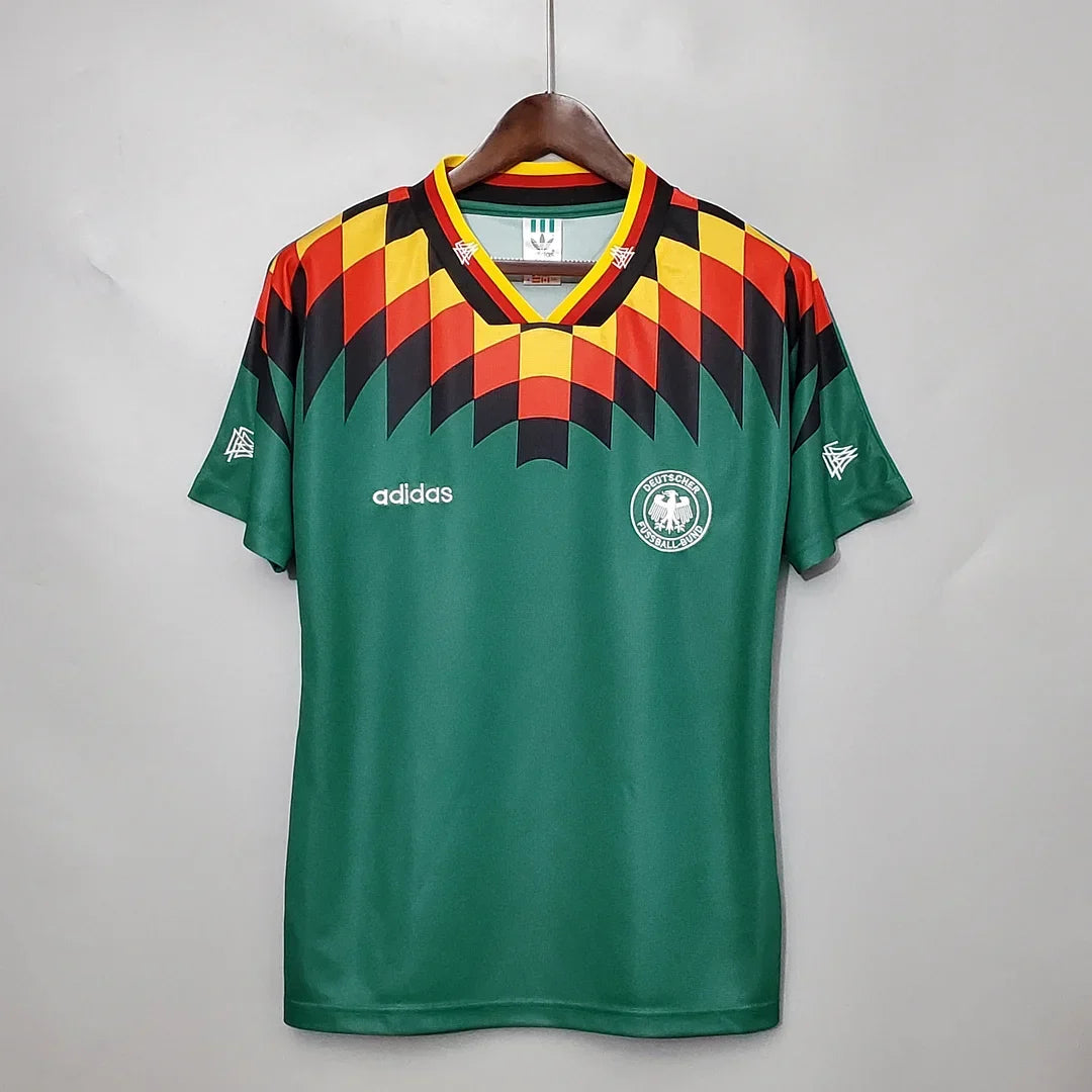 Maglia Calcio Germania Trasferta 1994 Stile Rétro