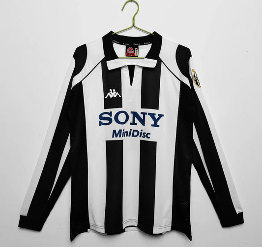Maillot Domicile Rétro Manches Longues Juventus 1997-1998