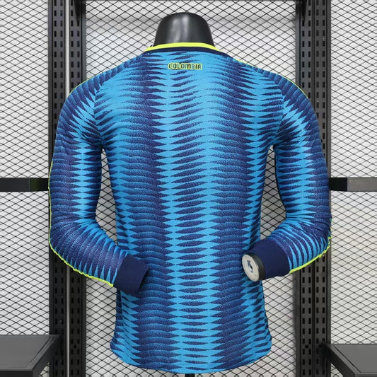 Maglia Manica Lunga Versione Giocatore Away Colombia Mondiali 2026