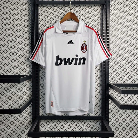 Maglia da trasferta del Milan 2007-2008 in stile rétro