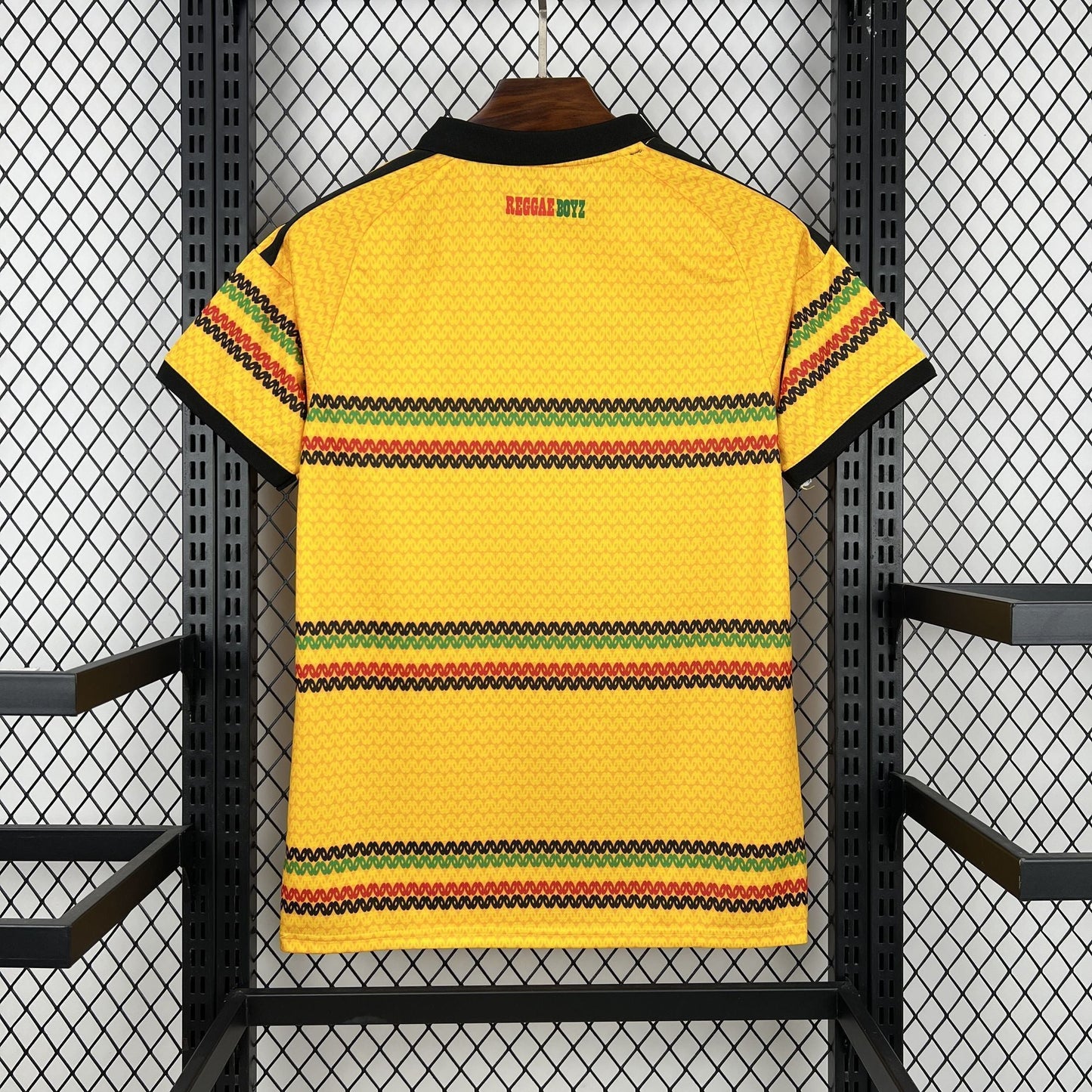 Maillot domicile Coupe du Monde 2026 Jamaïque x Bob Marley version supporter