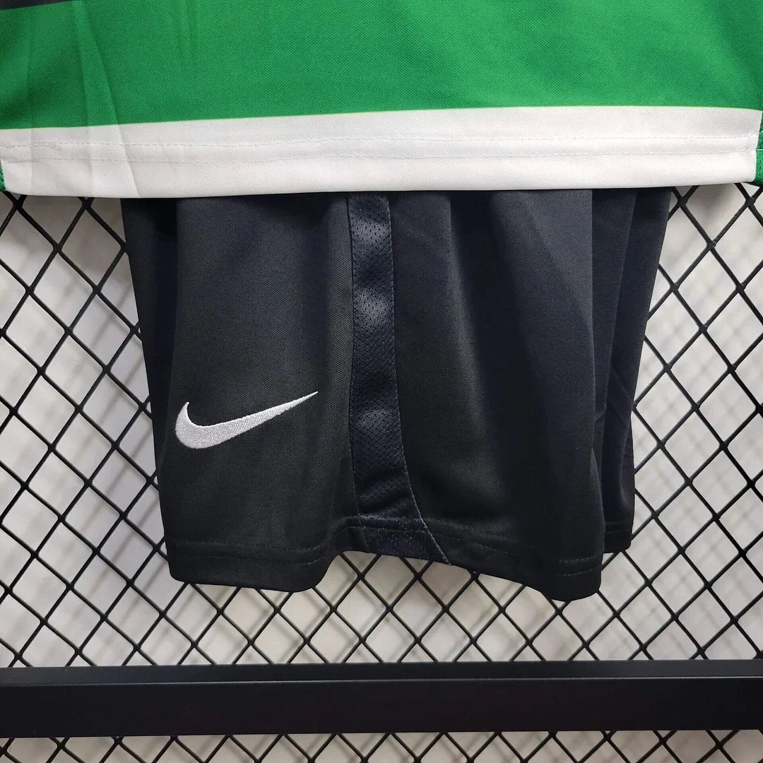 Divisa Casa Sporting Lisbona 2024/2025 Taglia Bambino