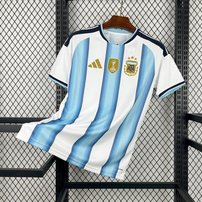 Maillot Domicile Argentine Coupe du Monde 2026 Version Fan
