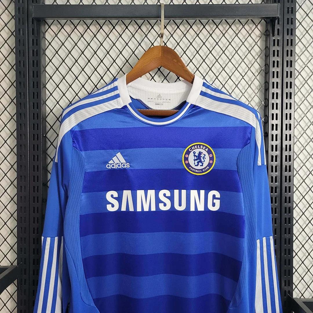 Maillot Rétro Domicile Chelsea Manches Longues 2011-2012