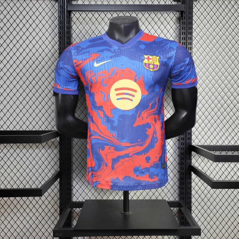 Maillot en édition limitée "Electric Swirl" du FC Barcelone