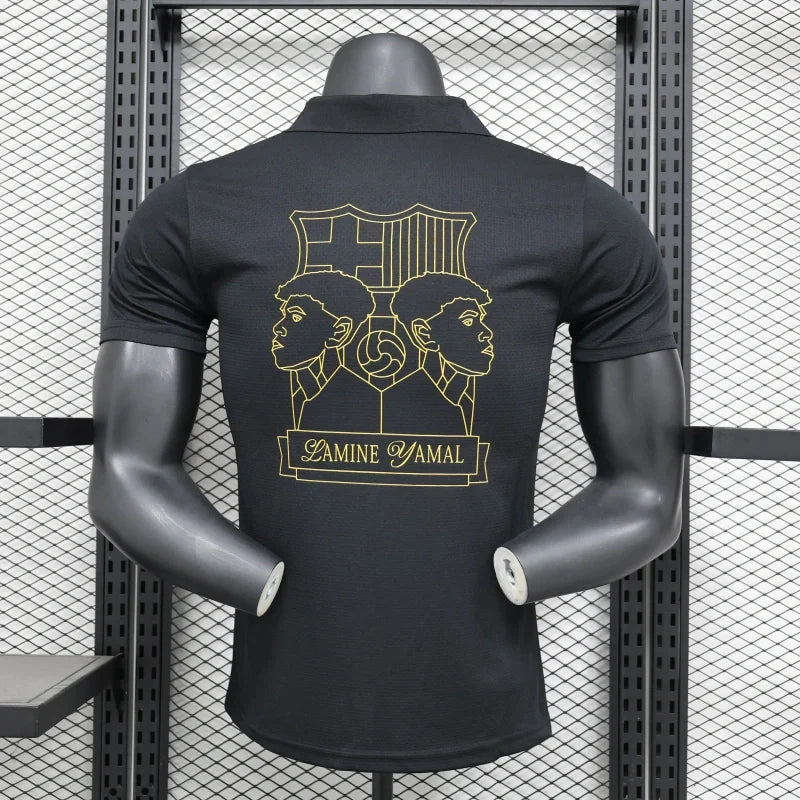 Maillot noir Lamine Yamal édition limitée du FC Barcelone