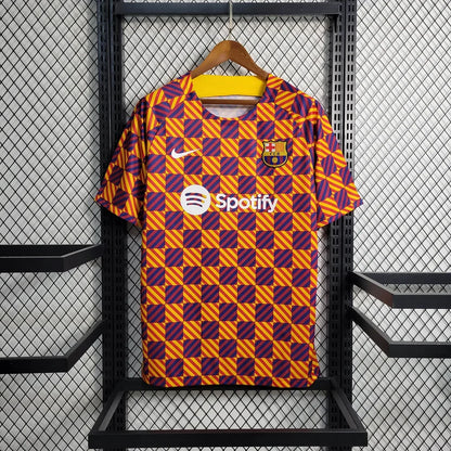 Barcelona "Striped Plaid" Limited Jersey