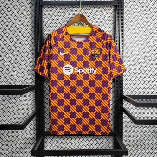 Maillot édition limitée "Plaid Rayé" du FC Barcelone