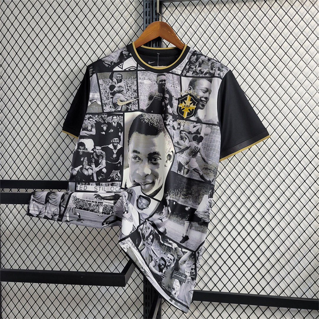 Maillot Commémoratif Limité Pelé Brésil