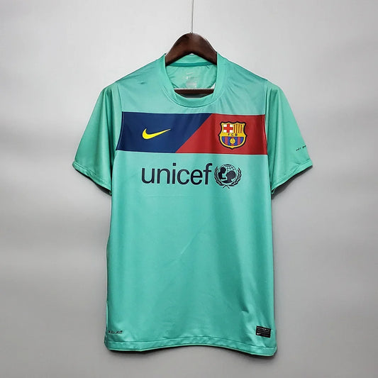Maglia da trasferta del Barcellona 2010-2011 Retro