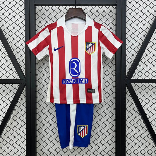 Kit casa Atletico Madrid 2025/2026 taglia bambino