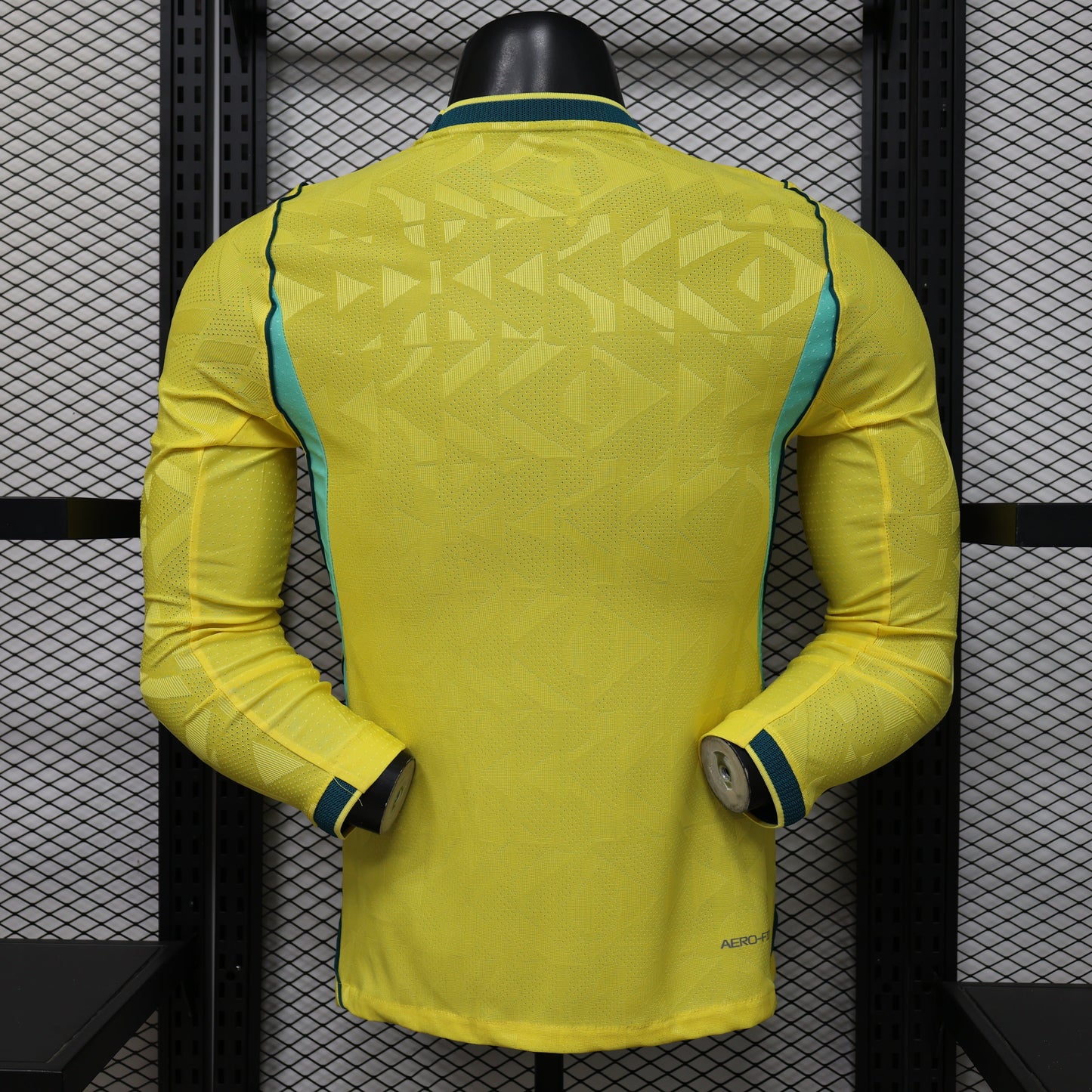 Maillot domicile manches longues version joueur Brésil Coupe du Monde 2026