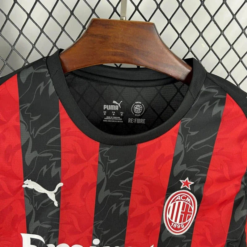 Maglia Home Manica Lunga AC Milan 2025/2026