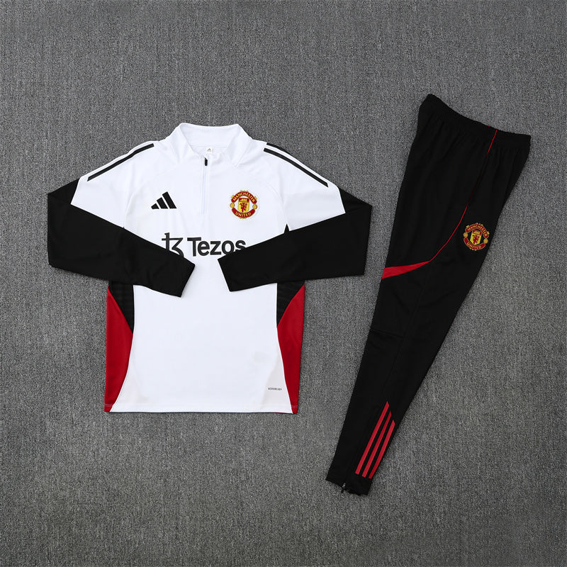 Survêtement blanc Manchester United 2025/2026