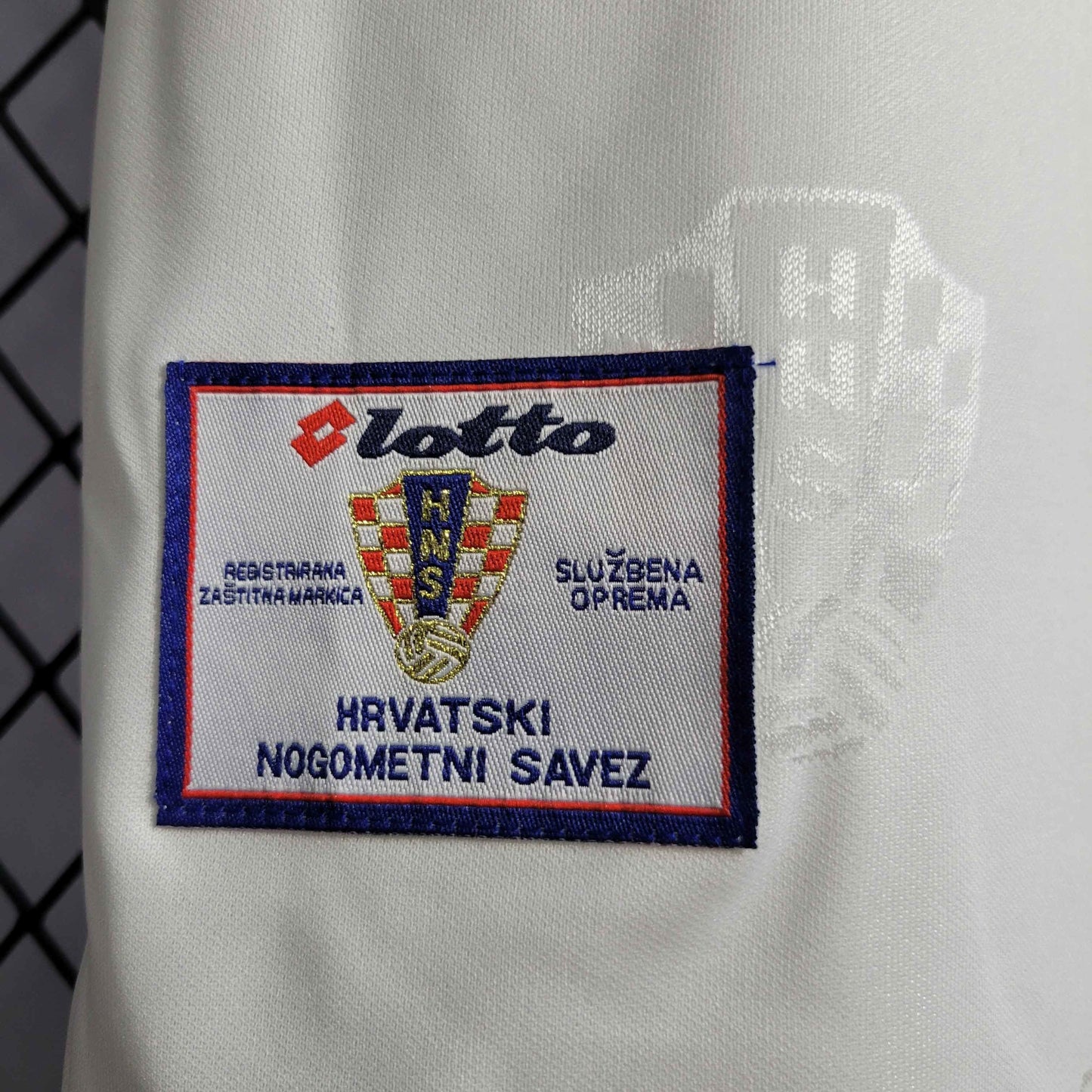 1998 Retro Croatia Home Jersey