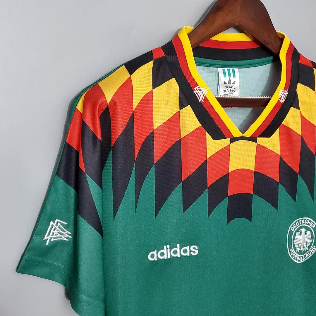 Maglia Calcio Germania Trasferta 1994 Stile Rétro