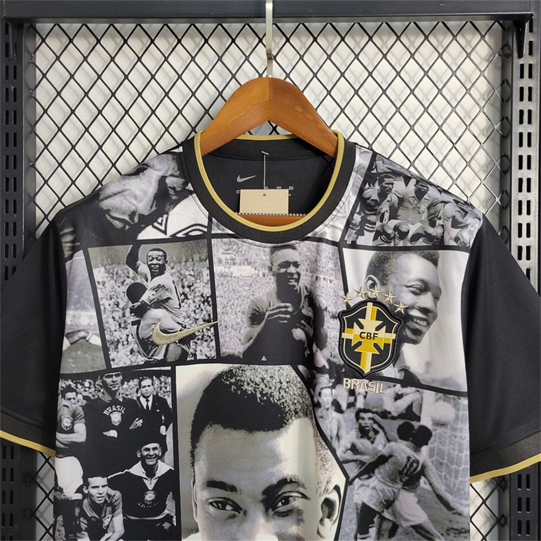 Maillot Commémoratif Limité Pelé Brésil