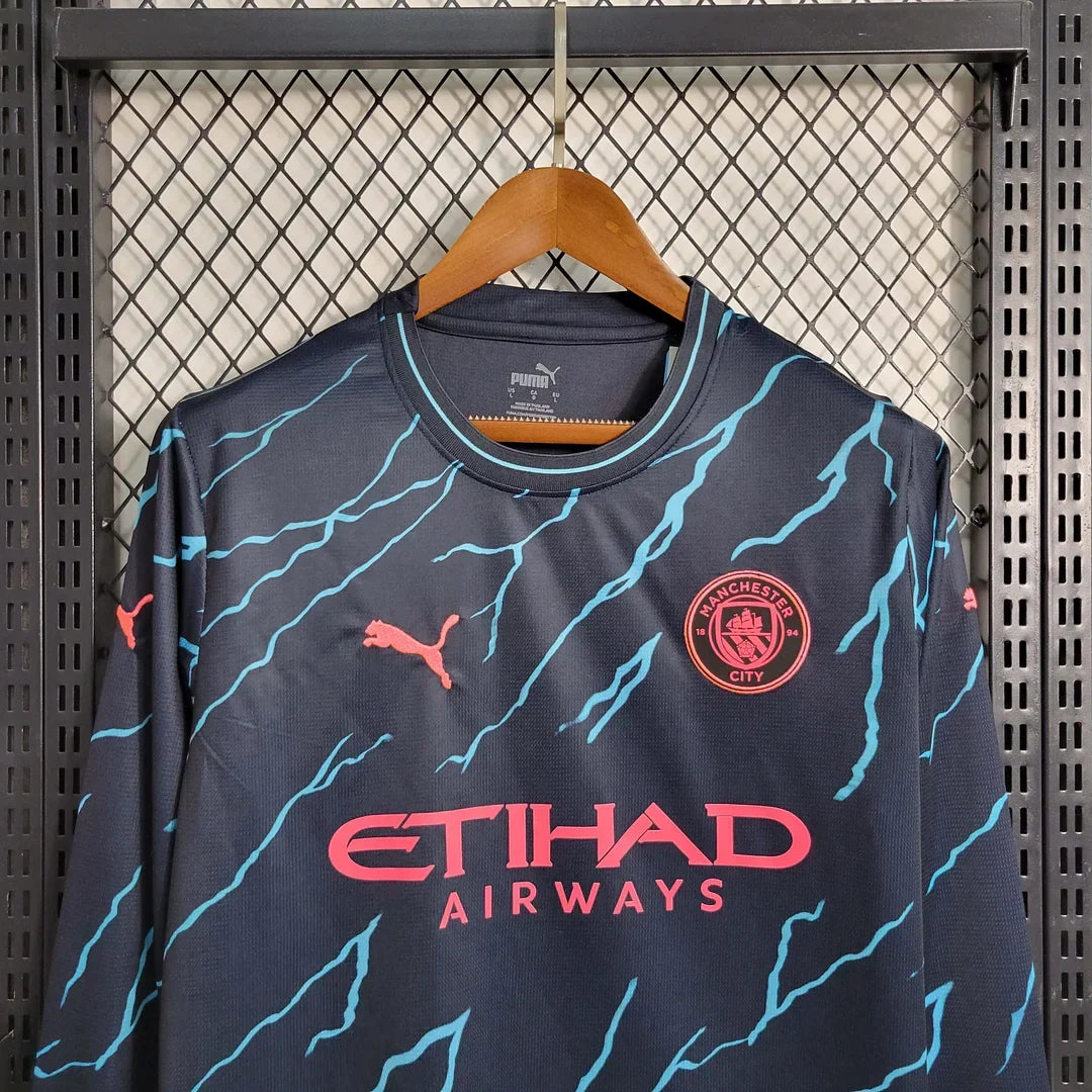 2023/2024 Manchester City Third Away Long Sleeve