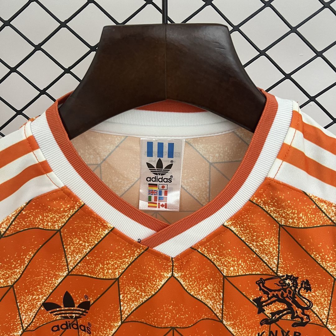 Maillot domicile rétro Pays-Bas 1998 Taille enfant