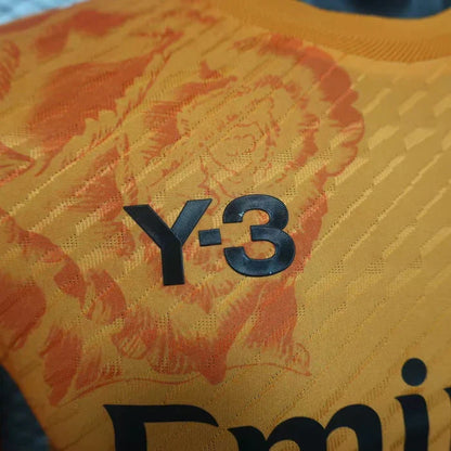 Real Madrid x Y3 2024/2025 4th Kit Orange