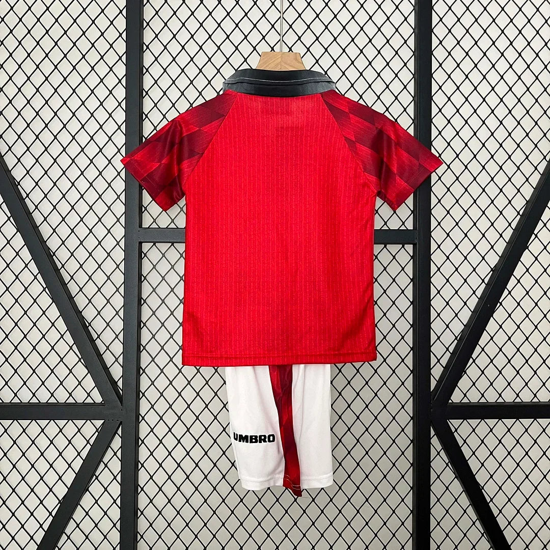 1996/1998 Retro Manchester United Home Kids Size