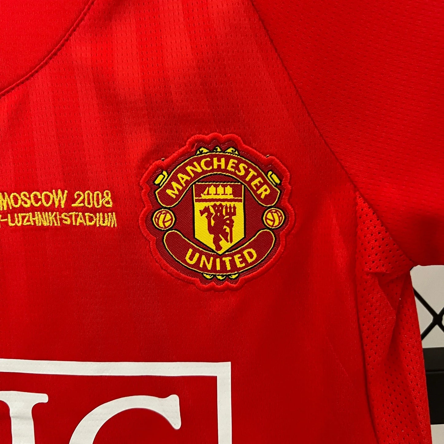 Maglia retrò Manchester United Home 2007/2008, taglia bambino