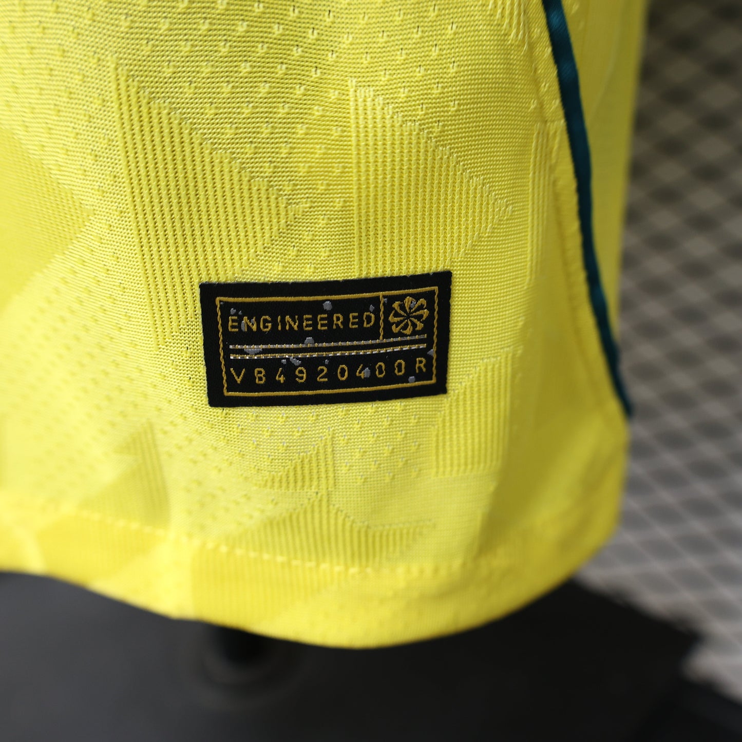 Maillot domicile manches longues version joueur Brésil Coupe du Monde 2026