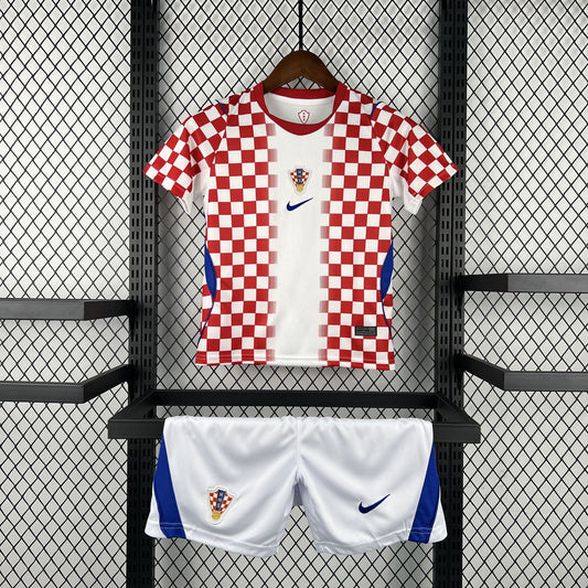 Divisa da casa Croazia Mondiali 2026 taglia bambino