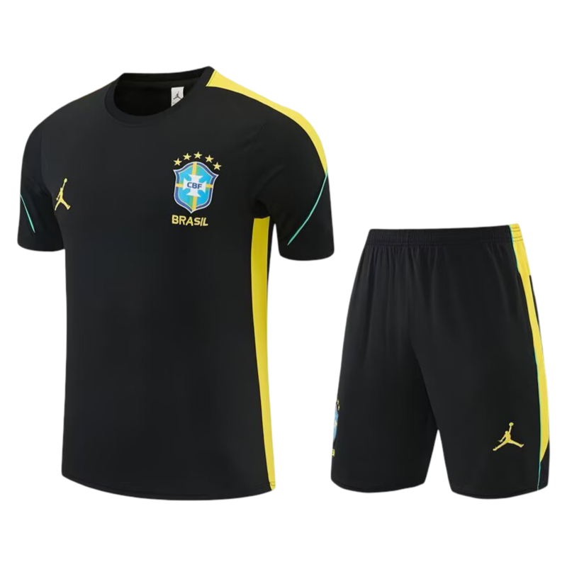 Ensemble noir et jaune Brésil 2026/2027