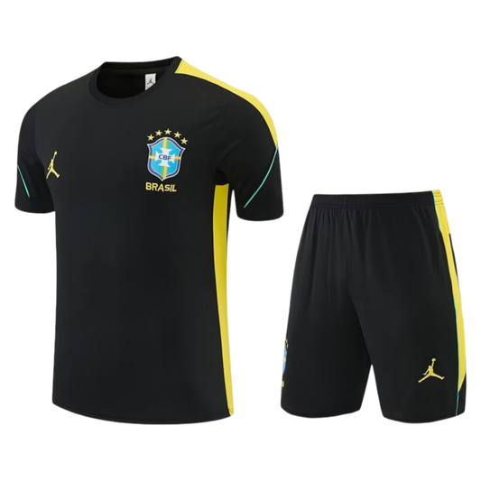 Ensemble noir et jaune Brésil 2026/2027