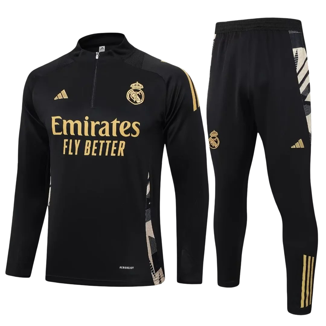 Tuta Real Madrid nera e oro