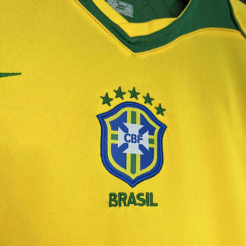 Maglia retrò Brasile Home 2004