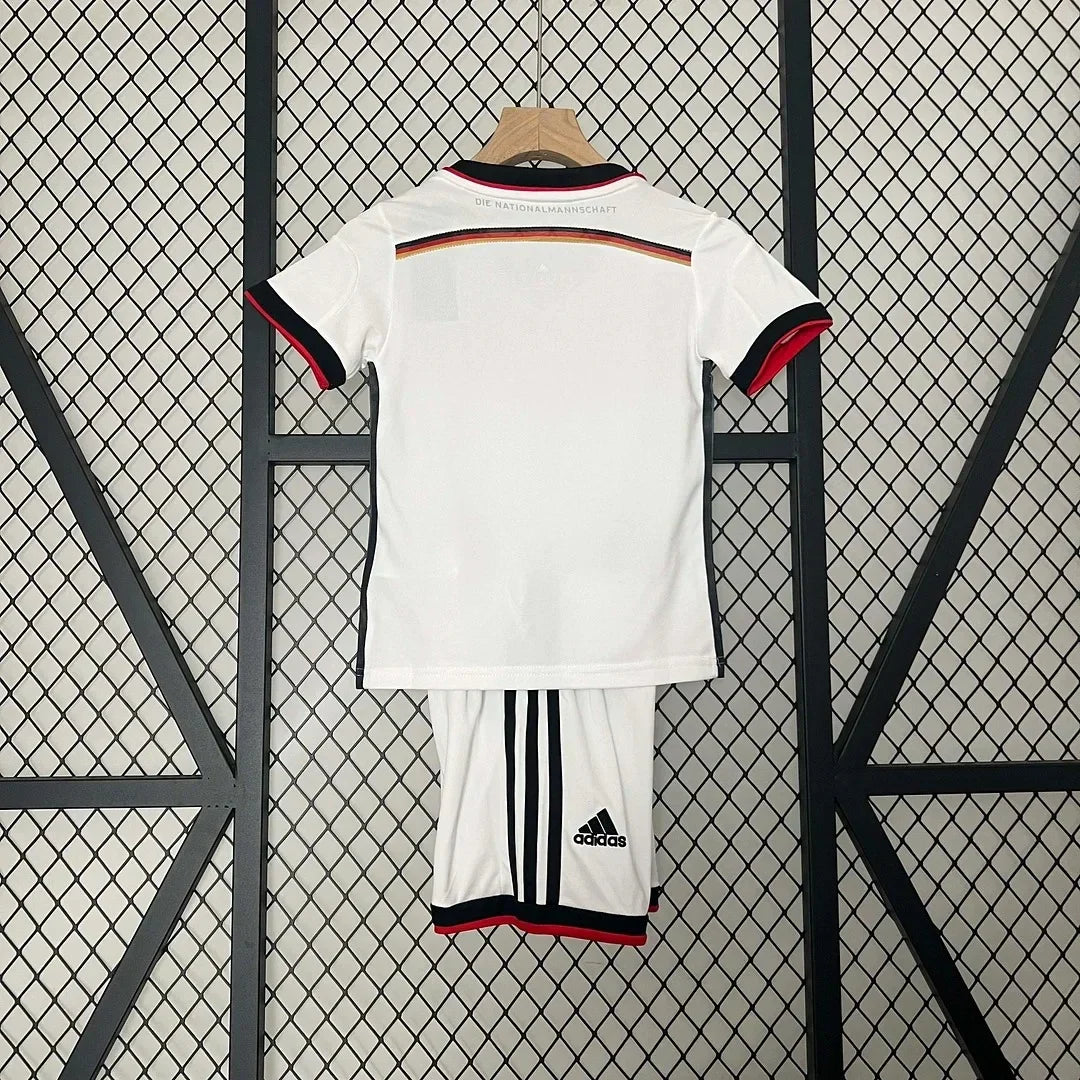 Maglia retrò Germania Home 2014 Taglia Bambino