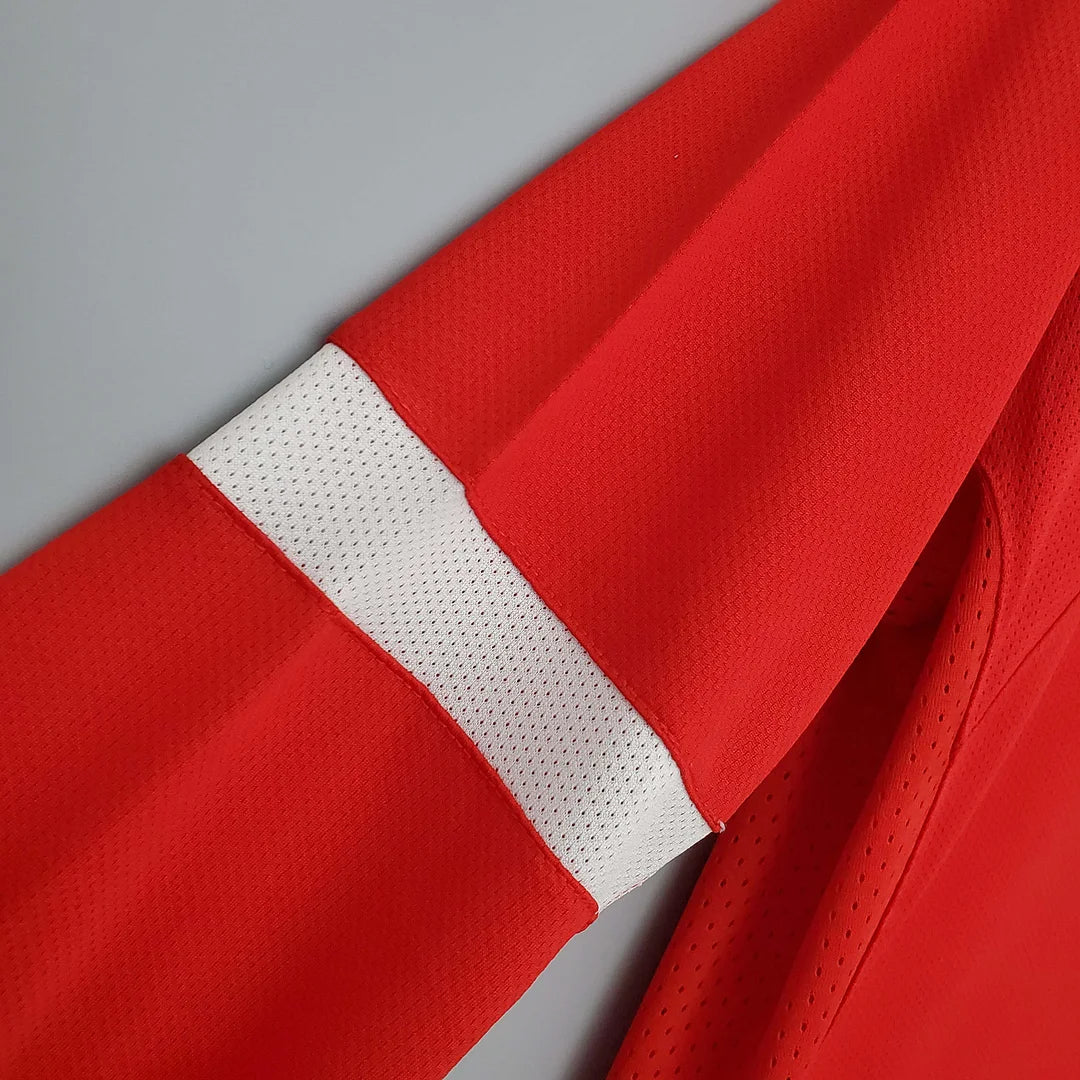 Maillot rétro Manchester United domicile manches longues 2004/2006