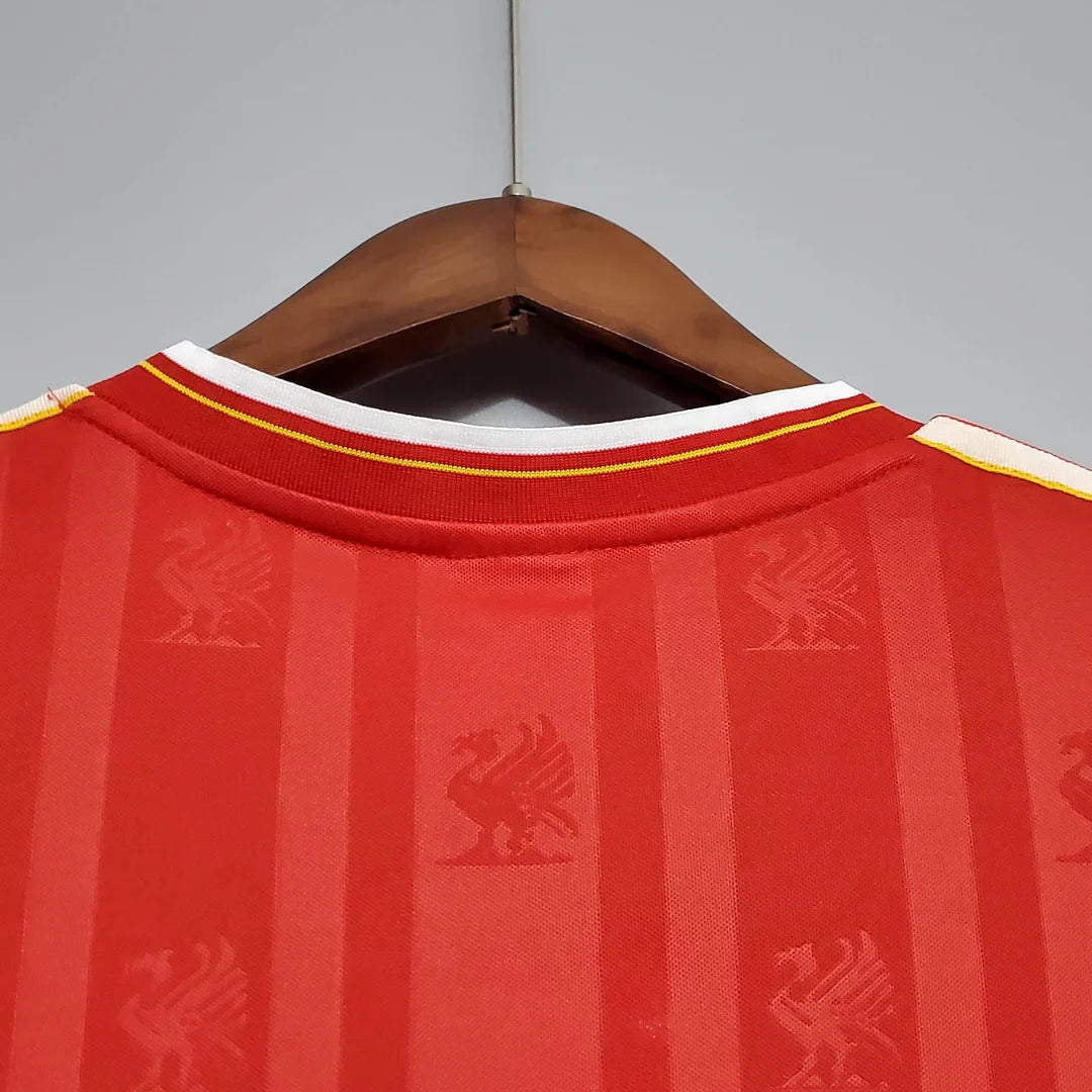 Liverpool Home 1985/1986 Maglia Retrò Campioni FA Cup e Campioni di Lega