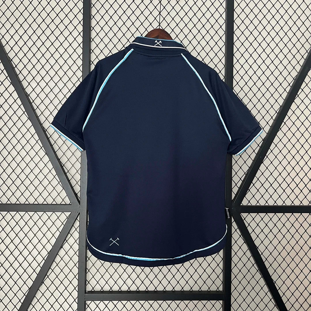 Maglia da trasferta West Ham United terza divisa retrò 1999-2001