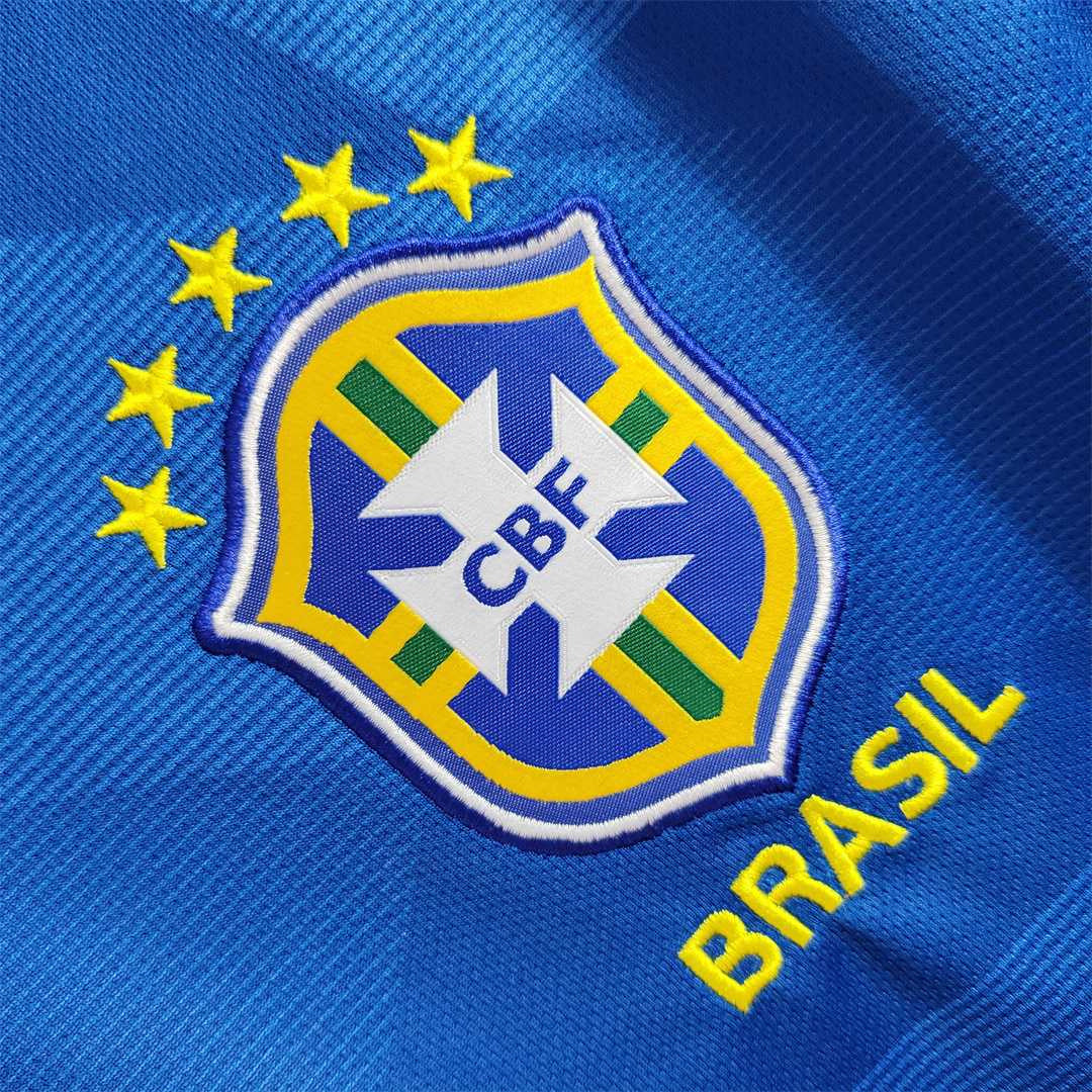 2018 Retro Brazil Away Jersey