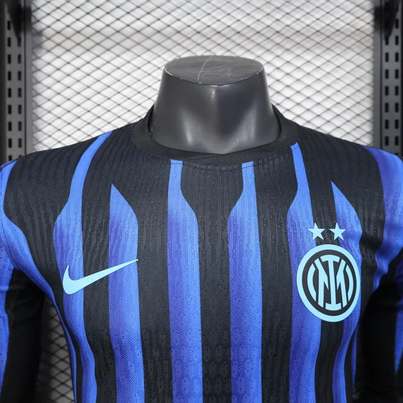 2025-2026 Inter Milan Home Long Sleeve