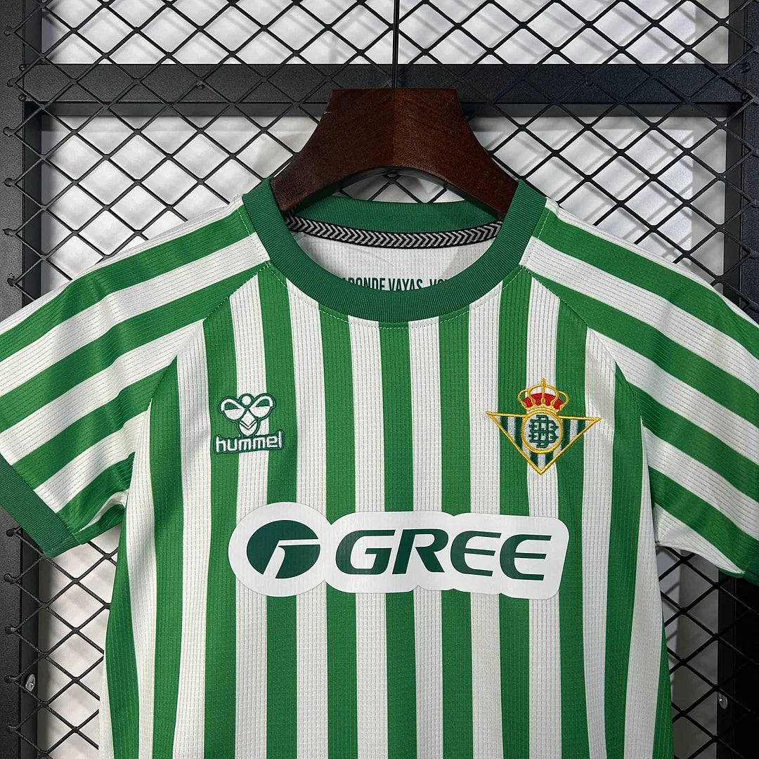 2024/2025 Real Betis UEFA Conference League Final Kit Kids Size