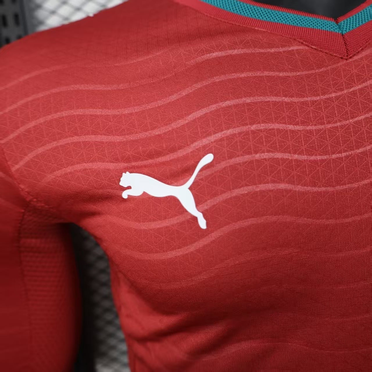 Maglia maniche lunghe versione giocatore Portogallo Home Coppa del Mondo 2026