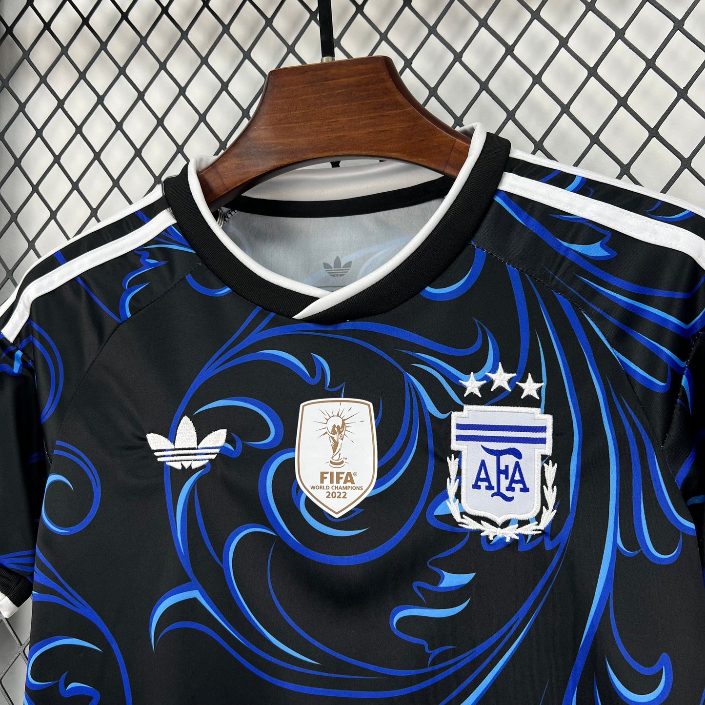 Maillot de foot Argentine Extérieur Coupe du Monde 2026 Taille Enfant