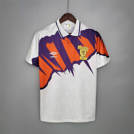 Maglia da trasferta retrò Scozia 1991-1993