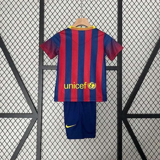Completo Casa Barcellona Retrò 2013/2014 Taglia Bambino