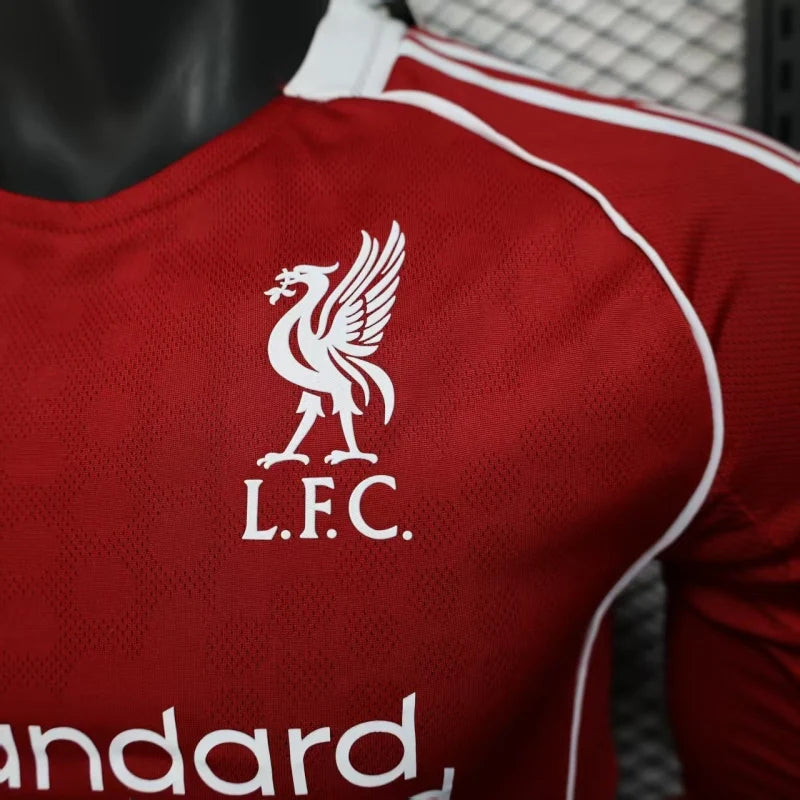 2025/2026 Liverpool Home Long Sleeve