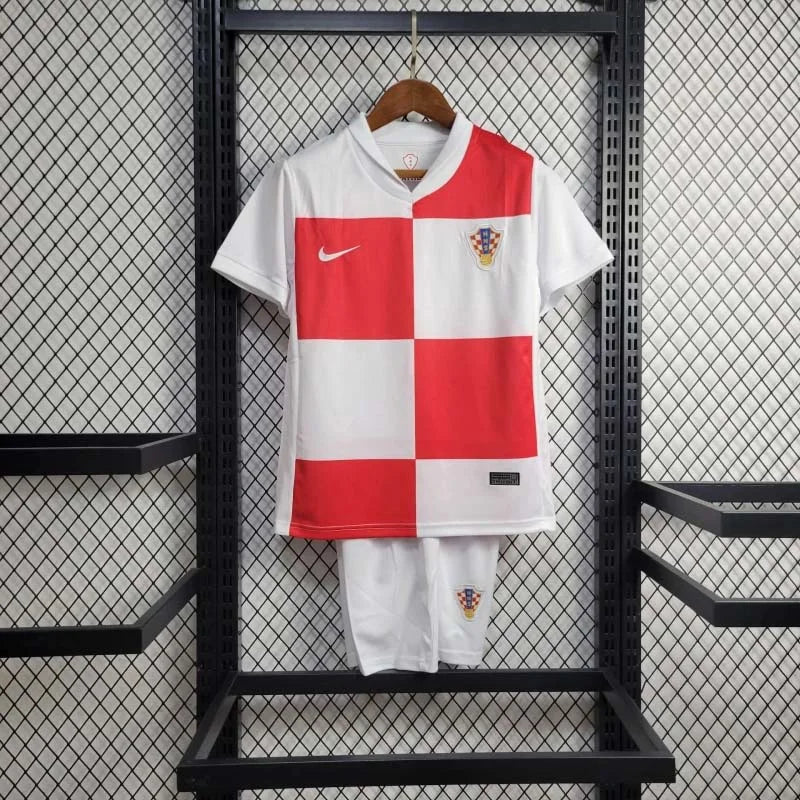 Maillot Domicile Croatie 2024 Taille Enfant