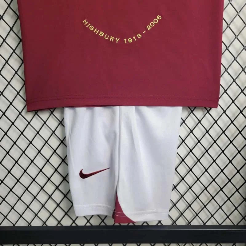 Maillot Domicile Arsenal Rétro 2005/2006 Taille Enfant