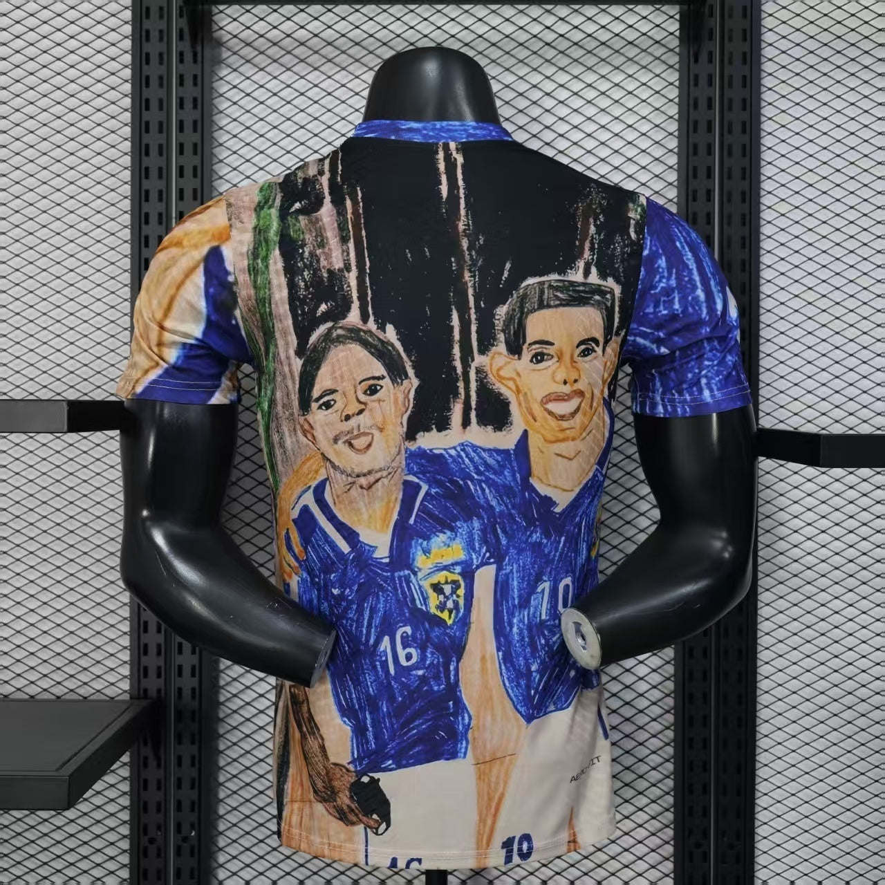 Maillot en édition limitée Brésil Marta et Mia Hamm